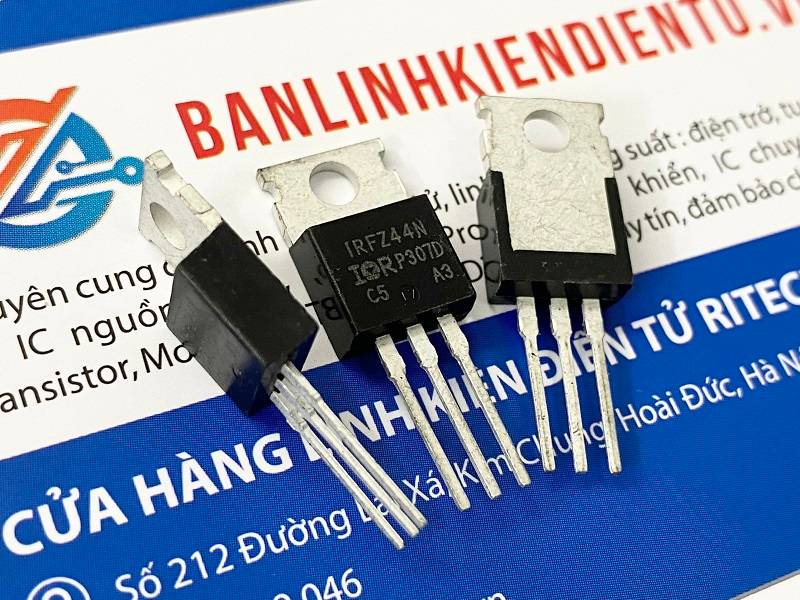 Mosfet Kênh N IRFZ44N 55V/49A TO-220 1 IRFZ44N