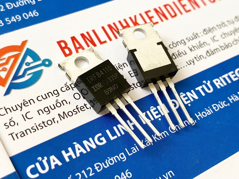 IRFB4110 Mosfet Kênh-N 100V/180A TO-220C 1 IRFB4110-MOSFET