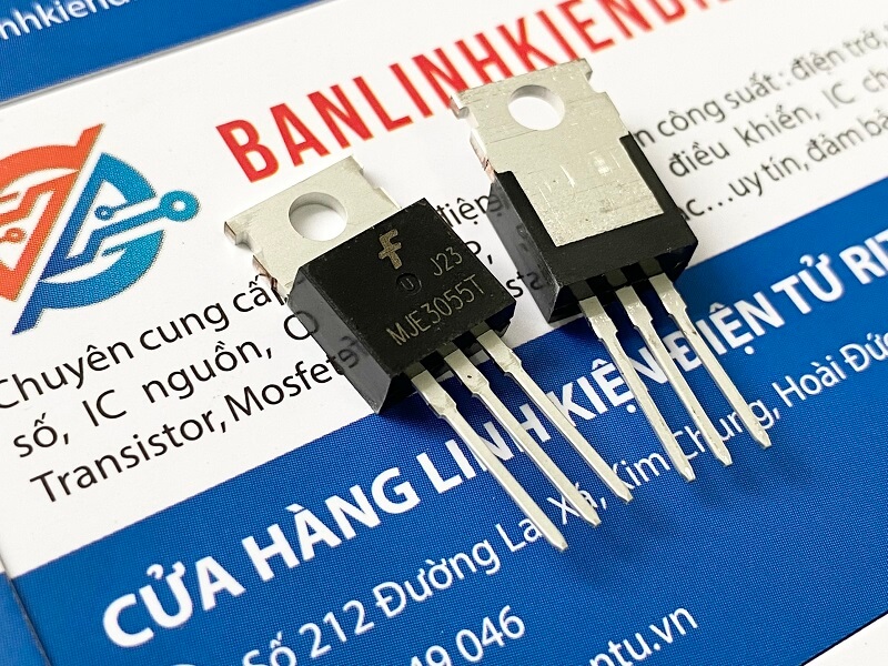 MJE3055T, MJE3055, 3055 Transistor NPN 60V/10A TO-220C 1 MJE3055T-TRANSISTOR
