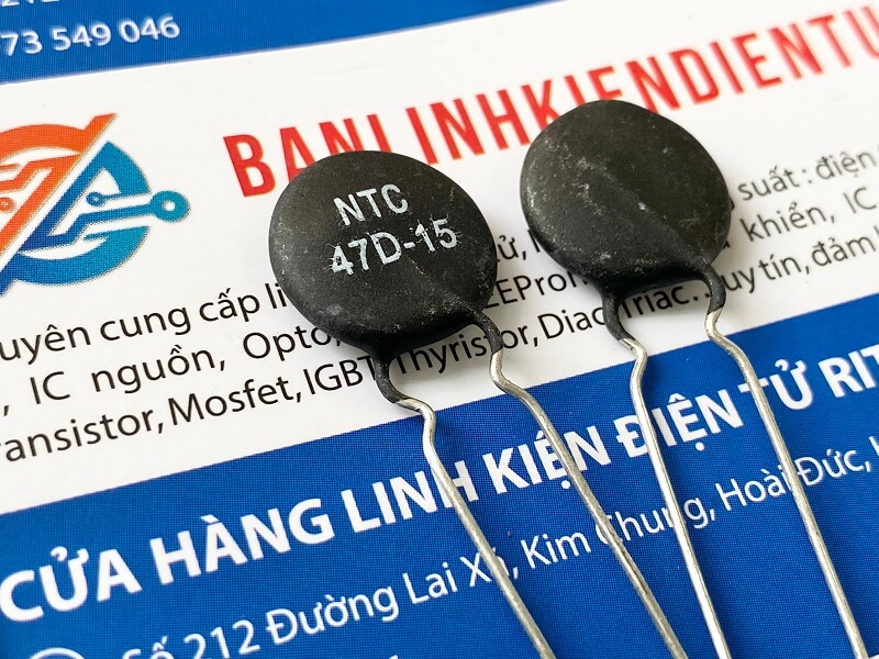 Điện Trở Nhiệt NTC 47D-15 1 NTC 47D-15-DIEN-TRO-NHIET