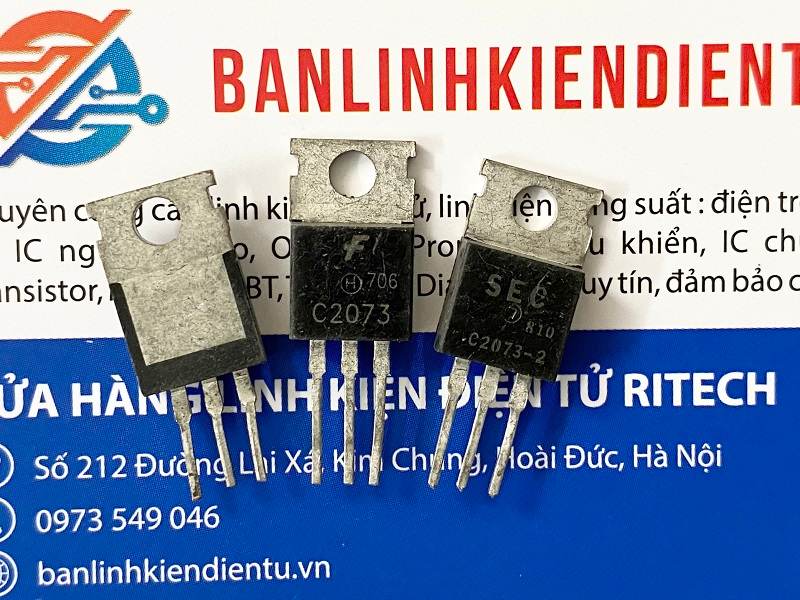 Transistor NPN C2073, 2SC2073 150V 1.5A TO-220C Tháo Máy 6 C2073