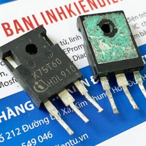 K75T60 IKW75N60T IGBT 75A-600V TO-3P Tháo Máy 3 K75T60-IGBT-CU