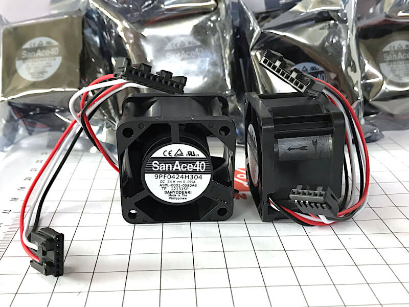 9PF0424H304, A90L-0001-0580#B Quạt SanAce40 24VDC 0.095A 40x40x28mm 2 9PF0424H304, A90L-0001-0580#B Quạt SanAce40 24VDC 0.095A 40x40x28mm - Ảnh 2