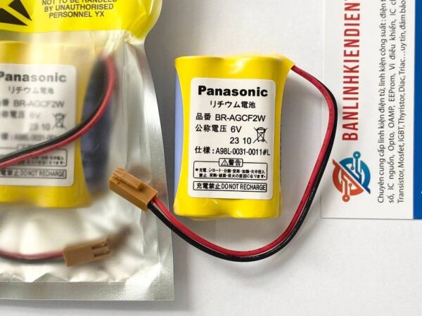 Pin nuôi nguồn 6V Fanuc BR-AGCF2W A98L-0031-0011#L 1