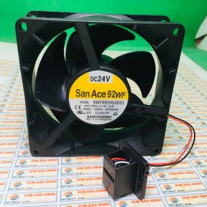 A90L-0001-0598#A 9WF0924S2031 Sanyo Denki 24V 0.5A Kích thước 92*92*32MM