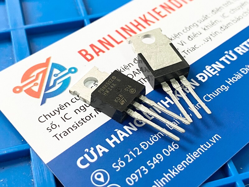 P9NK90Z, STP9NK90Z Mosfet kênh N 8A 900V TO-220 1 P9NK90Z, STP9NK90Z Mosfet kênh N 8A 900V TO-220