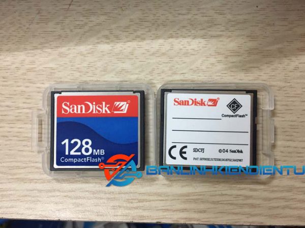 Thẻ nhớ CF SANDISK 128MB dung lượng thấp cho máy CNC - Ảnh 6