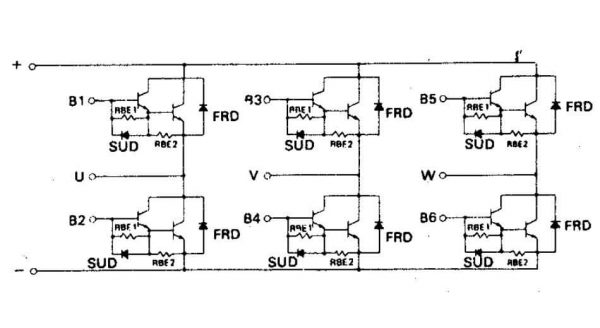 6DI50A-060 Module Transistor Fuji  A50L-0001-0125#A 50A 600V (Tháo máy) - Ảnh 5