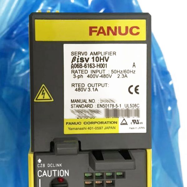 Bộ Servo Amplifier A06B-6163-H001 Fanuc βiSV 10HV - Ảnh 2