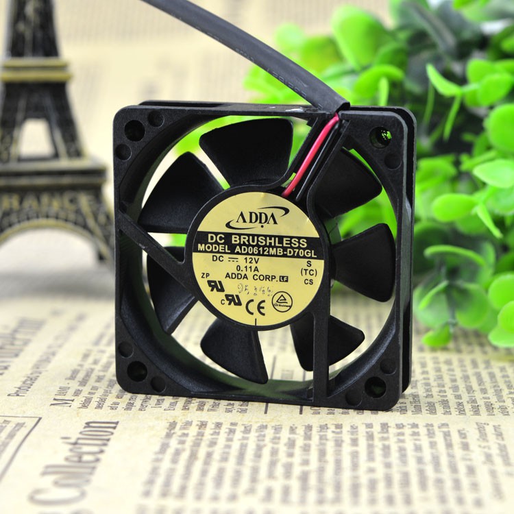 Quạt ADDA AD0612MB-D70GL 12V 0.11A 60*60*15mm 1 AD0612MB-D70GL