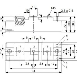 BSM200GB60DLC IGBT Infineon 200A 600V 7 BSM200GB60DLC