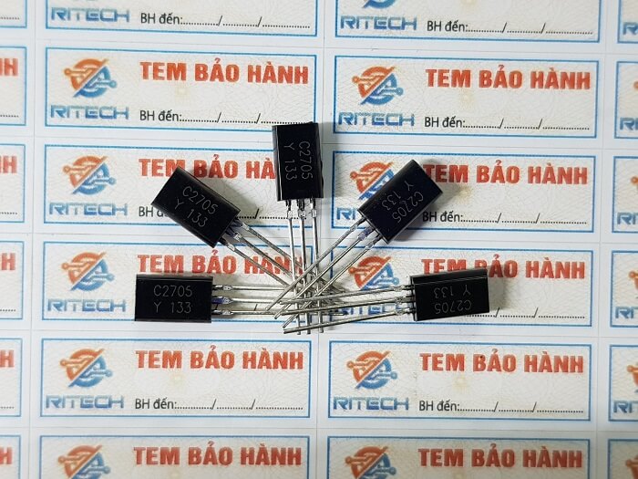 C2705, 2SC2705 Transistor NPN 0,05A/150V TO-92L 1 C2705