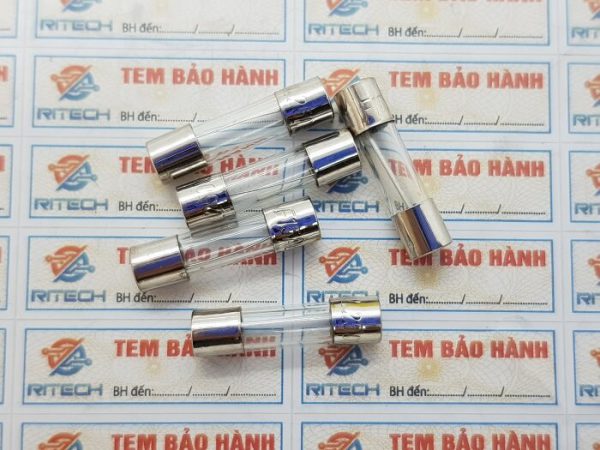 Cầu trì thủy tinh 2A 250V 5x20mm F2AL250V