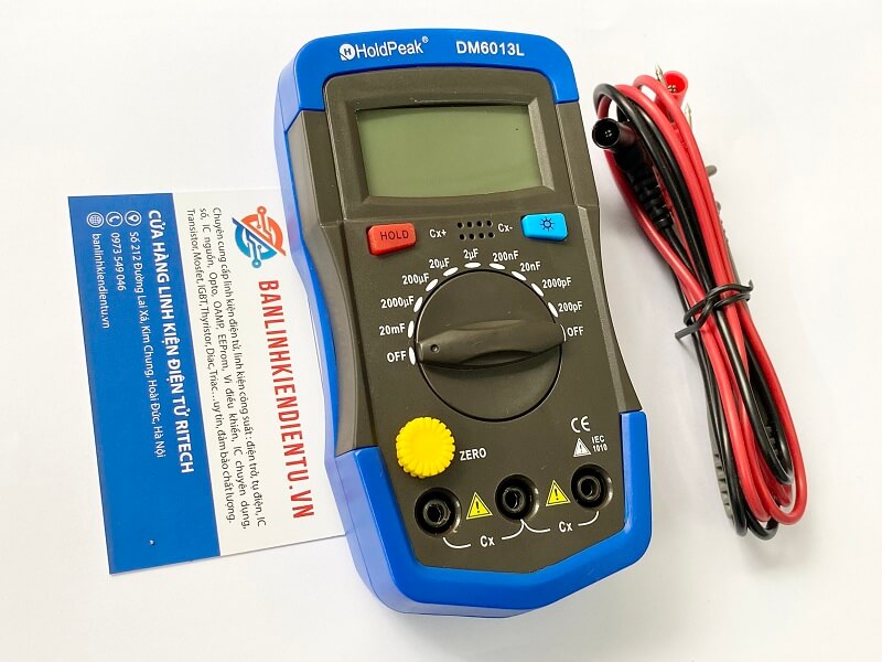 Đồng hồ đo tụ điện DM6013L chính xác giá rẻ 11 Đồng hồ đo tụ điện DM6013L