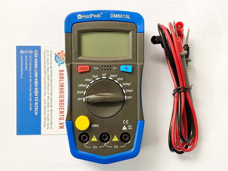 Đồng hồ đo tụ điện DM6013L chính xác giá rẻ 10 Đồng hồ đo tụ điện DM6013L