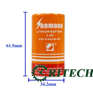 pin lithium ER34615M