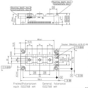 FF200R06KE3 IGBT Infineon 200A 600V 7 FF200R06KE3