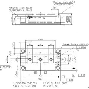 FF200R12KT3 IGBT Infineon 200A/1200V mới 10 FF200R12KT3
