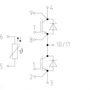 FF300R17ME3 IGBT Infineon 300A 1700V 9 FF300R17ME3 3 1