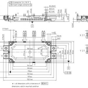 FF300R17ME3 IGBT Infineon 300A 1700V 7 FF300R17ME3