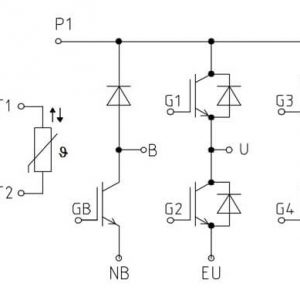 FP10R12KE3 IGBT 10A 1200V 7 FP10R12KE3