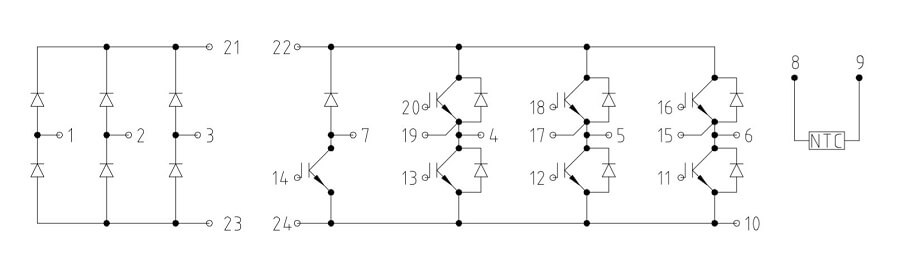 FP15R12KT3 IGBT 15A 1200V 20 FP15R12KT3