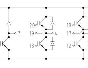 FP50R06KE3 IGBT 50A 1200V 9 FP50R06KE3