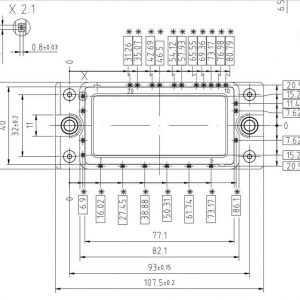 FP50R06KE3 IGBT 50A 1200V 6 FP50R06KE3