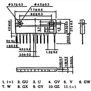 Sơ đồ chân MP6753