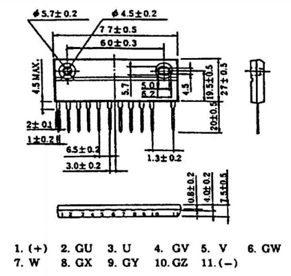 Sơ đồ chân MP6753