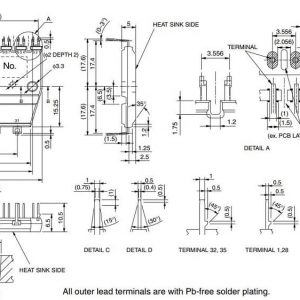 Sơ đồ chân PS21565-P