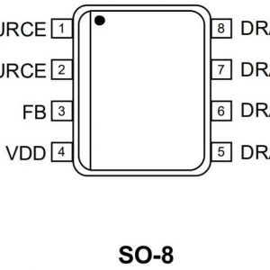 VIPER12A, VIPER12AS, VIPER12 IC nguồn SOP8 7 VIPER12AS