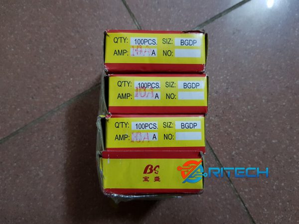 cầu chì thủy tinh 10A