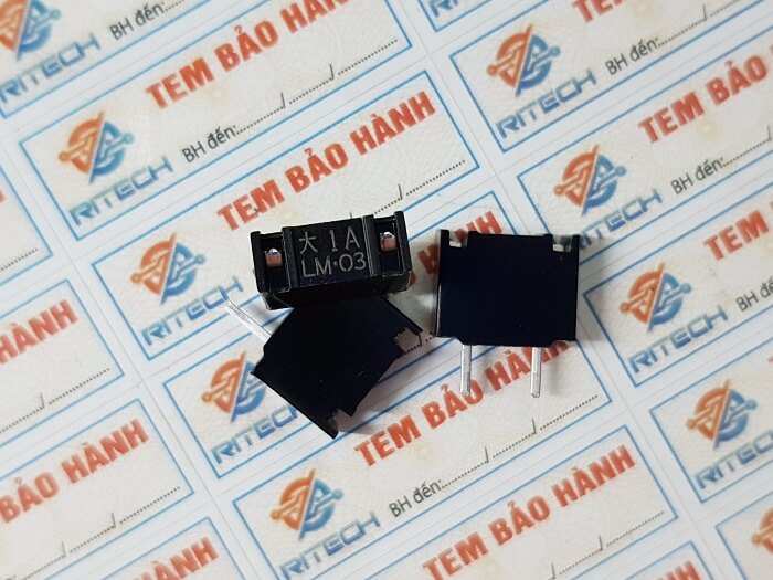 Cầu Chì Fanuc LM10 1A A60L-0001-0290 màu đen của hãng Daito 2 lm03