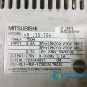 mitsubishi mr j2s 70a