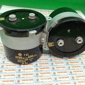 Tụ lọc nguồn nhật 2700UF 400V kích thước 7.7*7.8