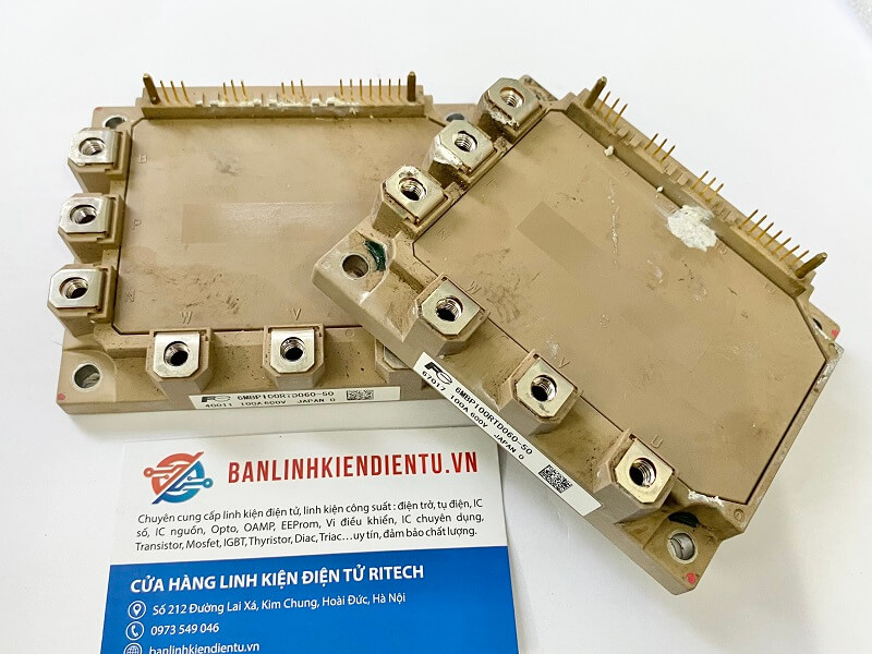 6MBP100RTD060-50 IGBT Modules 100A 600V Tháo Máy 1 6MBP100RTD060-IGBT-FUJI