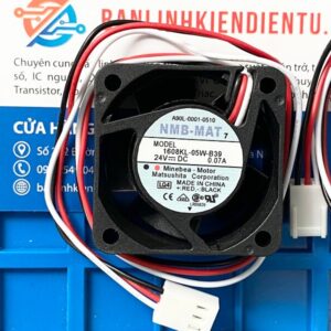 Quạt NMB 1608KL-05W-B39 0.07A/24V Kích Thước 40*40*20mm (giắc trắng) 5 1608KL 05W B39 giac trang 12