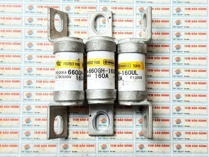 660GH-160UL Cầu chì HINODE 160A/660V 98 và 23mm (Tháo Máy) 2 660GH-160UL Cầu chì HINODE 160A/660V 98 và 23mm (Tháo Máy) - Ảnh 2