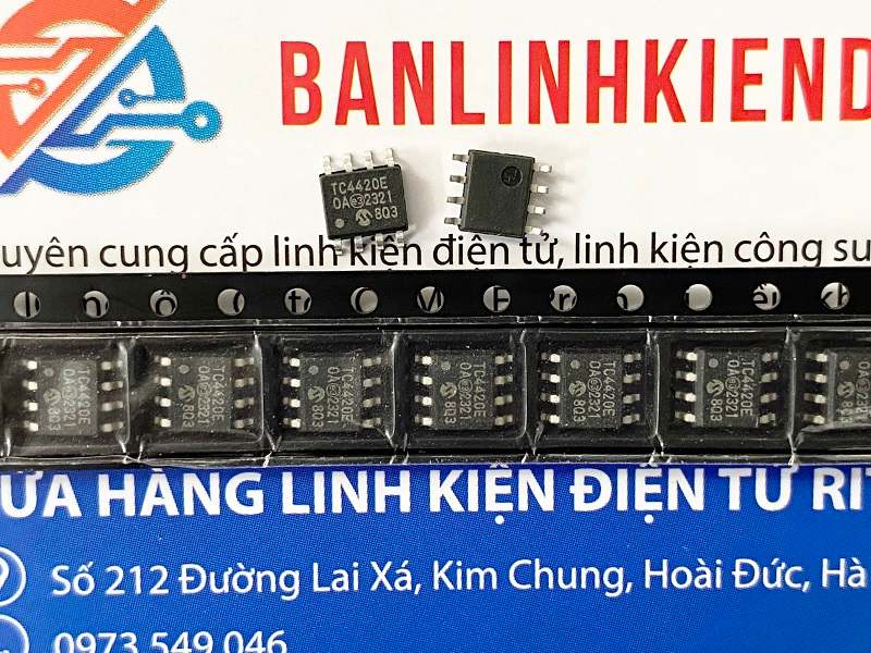 Mosfet Driver TC4420EOA TC4420E 4420 TC4420 SOP-8 Mới Chính Hãng 2 TC4420