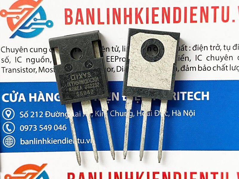 IXYH50N120C3D1 IGBT, 90 A 1200 V, 3-Pin TO-247 1 IXYH50N120C3D1-TO-220