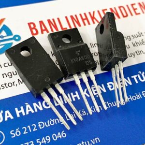 K10A60D TK10A60D N-Mosfet 10A 600V TO-220F 3 K10A60D