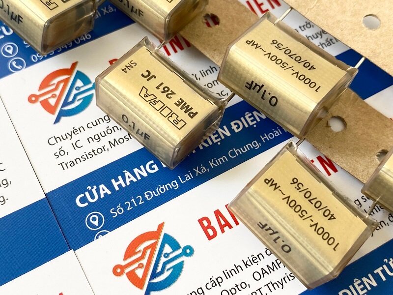 Tụ RIFA 0.1UF 1000V RIFA PME261JC 2 Tụ RIFA 0.1UF 1000V RIFA PME261JC - Ảnh 2