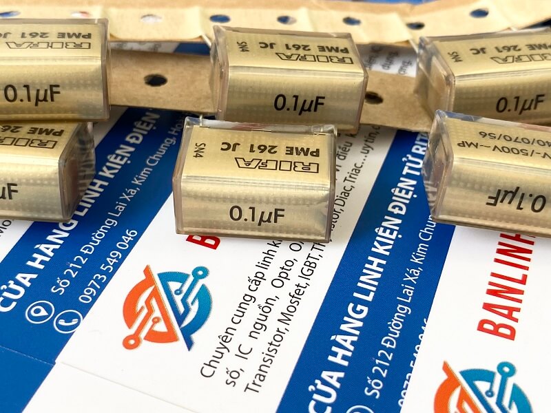Tụ RIFA 0.1UF 1000V RIFA PME261JC 1 Tụ RIFA 0.1UF 1000V RIFA PME261JC