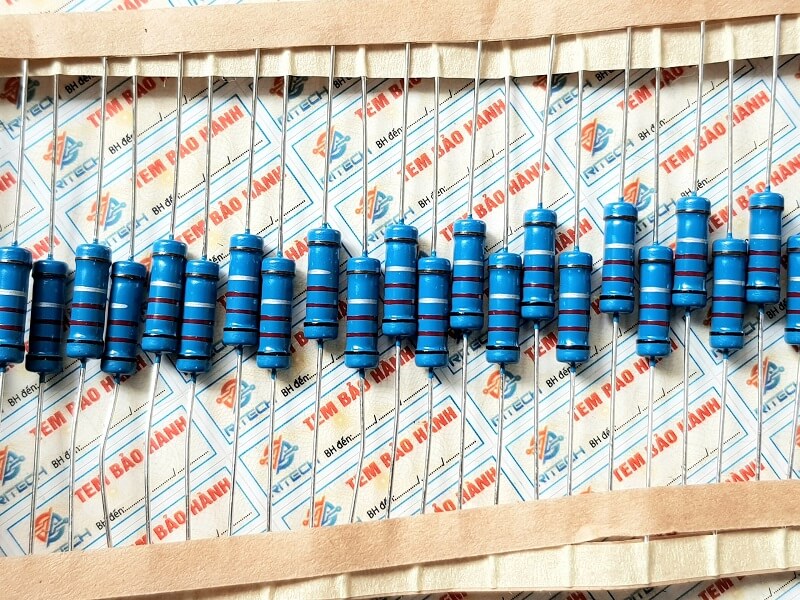 Điện trở vạch màu 0.22R 2W 2 Điện trở vạch màu 0.22R 2W - Ảnh 2