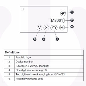 M8061, FODM8061 Opto quang cổng ra logic tốc độ cao 3.3V/5.0V SOP-5 9 8061 13