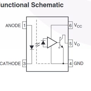 M8061, FODM8061 Opto quang cổng ra logic tốc độ cao 3.3V/5.0V SOP-5 7 8061 14