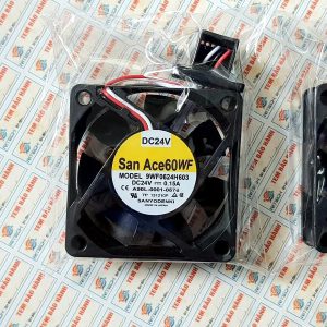 Alternative view of 9WF0624H603, A90l-0001-0576 Quạt San Ace 60WF 24VDC/0.15A Kích Thước 60x60x20mm