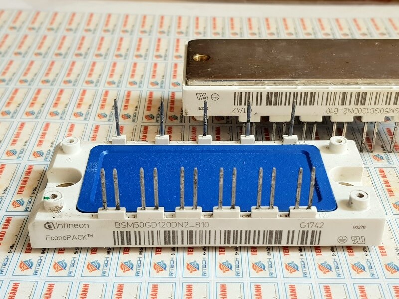 BSM50GD120DN2_B10 Module IGBT Infineon 50A/1200V (Tháo Máy) 3 BSM50GD120DN2_B10 Module IGBT Infineon 50A/1200V (Tháo Máy) - Ảnh 3