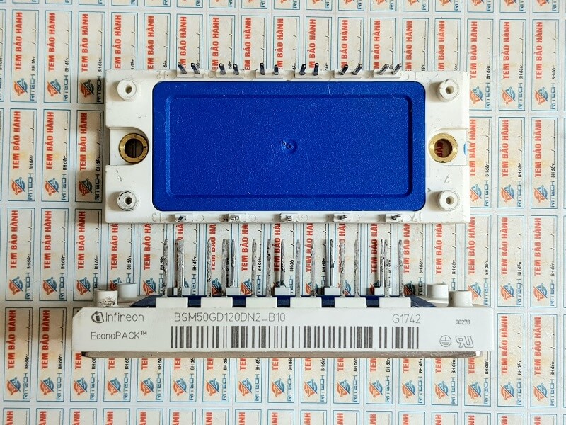 BSM50GD120DN2_B10 Module IGBT Infineon 50A/1200V (Tháo Máy) 2 BSM50GD120DN2_B10 Module IGBT Infineon 50A/1200V (Tháo Máy) - Ảnh 2